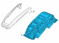 OEM Honda CR-V SWITCH ASSY-, SELECT Diagram - 54000-TMB-H53