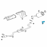 OEM 2016 Chevrolet Spark Extension Diagram - 42366185