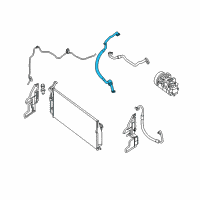 OEM 2009 Nissan Maxima Hose-Flexible, Low Diagram - 92480-ZN51A