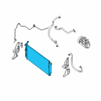 OEM 2017 Nissan Maxima Tank Assembly - Liquid Diagram - 92131-ZW40B