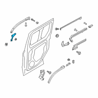 OEM 2014 Ford Transit Connect Roller Diagram - DT1Z-1525028-A