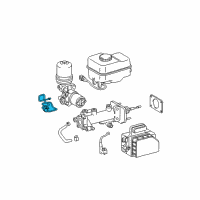 OEM 2008 Toyota Tacoma Pump Assembly Tube Diagram - 44551-04010