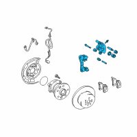 OEM 2001 Toyota Solara Caliper Diagram - 47730-06060