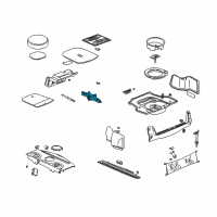 OEM 2009 Buick Lucerne Jack Diagram - 13590430