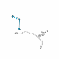 OEM 2005 Hyundai Tucson Link Assembly-Front Stabilizer Diagram - 54830-2E200