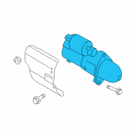 OEM 2014 Hyundai Santa Fe Starter Assembly Diagram - 36100-3C221