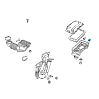 OEM 2007 Pontiac G6 Air Cleaner Body Grommet Diagram - 24577646