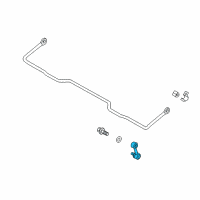 OEM Kia Sephia Link Assembly-Control Diagram - 0K2M228150AS