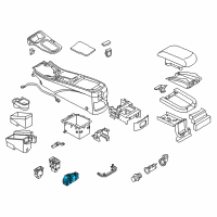 OEM Infiniti I30 Switch Assy-Hazard Diagram - 25290-2Y912