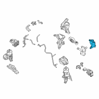 OEM 2017 Nissan Maxima Bracket-Mass Damper Front Diagram - 11288-4RA0A