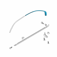 OEM Kia Optima MOULDING Assembly-Rear Surround Diagram - 828802G000