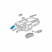 OEM 2006 Pontiac Grand Prix Body Control Module Assembly (Remanufacture) Diagram - 19119309