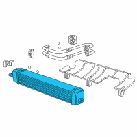 OEM BMW Z3 Engine Oil Cooler Diagram - 17212211083