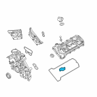 OEM Hyundai Genesis Gasket-Fuel Pump Diagram - 22444-3F401