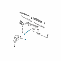 OEM Nissan Maxima Hose-Washer Diagram - 28935-7Y000