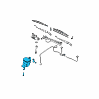 OEM Nissan Maxima Tank Assy-Windshield Washer Diagram - 28910-7Y000