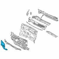 OEM 2016 Chevrolet City Express Insulator Diagram - 19316757