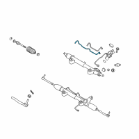 OEM Infiniti G37 Tube Assy-Cylinder Diagram - 49542-JK60A