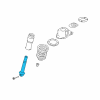 OEM 2006 Mercury Montego Strut Diagram - 6G1Z-18125-F