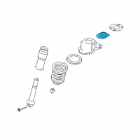 OEM Mercury Bushing Diagram - 5G1Z-18A161-BA