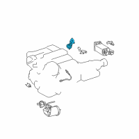 OEM 2002 Lexus LS430 Actuator, Intake Air Control Valve Diagram - 17335-50011