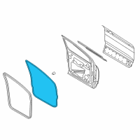 OEM 2013 Ford Escape Door Weatherstrip Diagram - CJ5Z-7820530-A