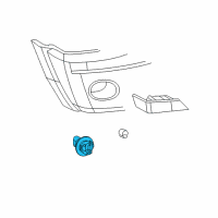 OEM Jeep Socket-Park And Turn Signal Diagram - 68000686AA