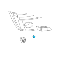 OEM 2011 Jeep Patriot Bulb Diagram - L003757NAK