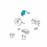 OEM Honda Element Reel Assembly, Cable (Furukawa) Diagram - 77900-SCV-A21