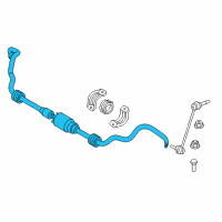 OEM BMW Active Stabilizer Bar Diagram - 37-11-6-856-418