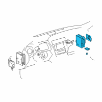 OEM 2011 Lexus IS350 Block Assembly, Junction Diagram - 82730-53076