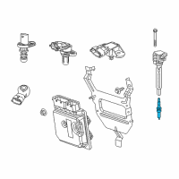 OEM 2014 Dodge Dart SPARKPLUG Diagram - SP070507AC