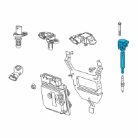 OEM 2014 Dodge Dart Ignition Coil Diagram - 68081914AC