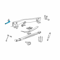 OEM 1999 Ford F-250 Stabilizer Bar Diagram - F81Z-5A772-AA