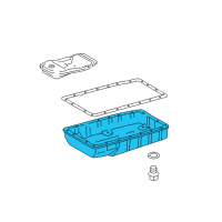 OEM 2020 Lexus IS350 Pan Sub-Assy, Automatic Transmission Oil Diagram - 35106-30260