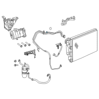 OEM Chrysler 200 Valve-A/C Line Diagram - 5003862AA