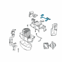 OEM Lexus LX470 Harness Sub-Assy, Wiring Air Conditioner Diagram - 88605-6A011