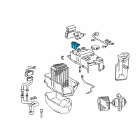 OEM 2002 Toyota Land Cruiser Resistor Diagram - 88650-60350