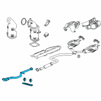 OEM 2019 Buick Regal Sportback Front Pipe Diagram - 84238249