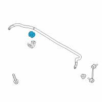 OEM Hyundai Genesis Bush-Stabilizer Bar Diagram - 54813-3N150