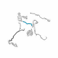 OEM 2011 Kia Sedona Hose-Suction Diagram - 575304D201