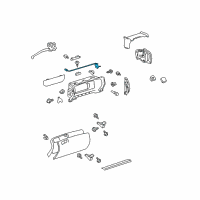 OEM 2005 Lexus LS430 Lamp Sub-Assy, Console Box Diagram - 81206-50040