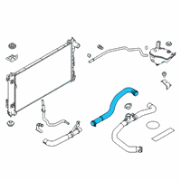 OEM 2022 Nissan Altima Hose-Lower Diagram - 21503-6CA5A