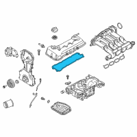 OEM Nissan Juke Rocker Cover Gasket Diagram - 13270-EN200