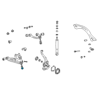 OEM Toyota Land Cruiser Bushing Diagram - 43345-69015