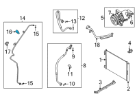 OEM Nissan Kicks Cap-Charge Valve Diagram - 92499-3VU0A