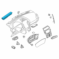 OEM Ford Explorer Module Diagram - GB5Z-19G468-AA