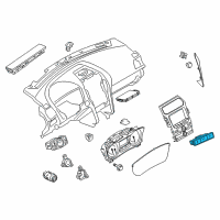 OEM 2017 Ford Explorer Tract Control Switch Diagram - BB5Z-13D730-DA