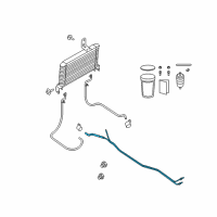 OEM 2012 Ford E-250 Tube Assembly Diagram - 9C2Z-7R081-D