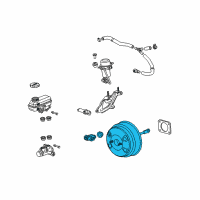 OEM 2011 GMC Terrain Power Booster Diagram - 22807708